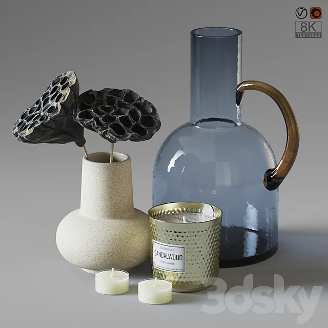 Decorative set 3DModel