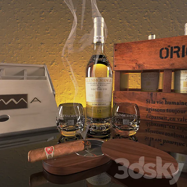 Decorative set 3DModel