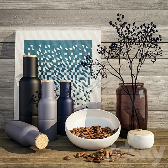 Decorative set 3DModel