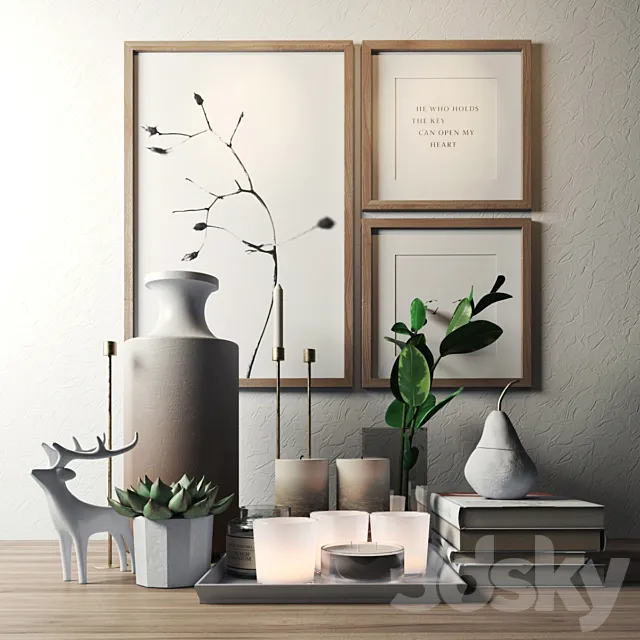 Decorative set 3DModel