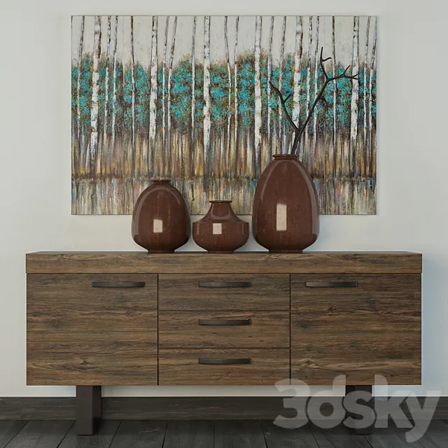 Decorative set 3DModel