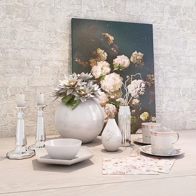 Decorative set 3DModel