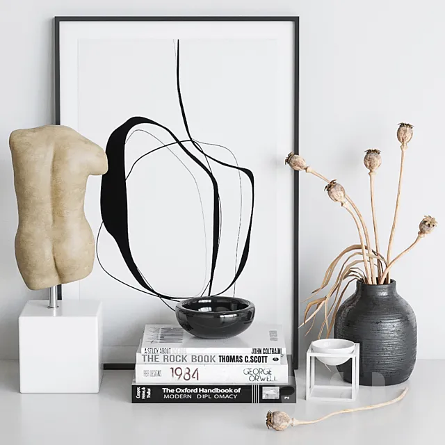 Decorative set 3DModel