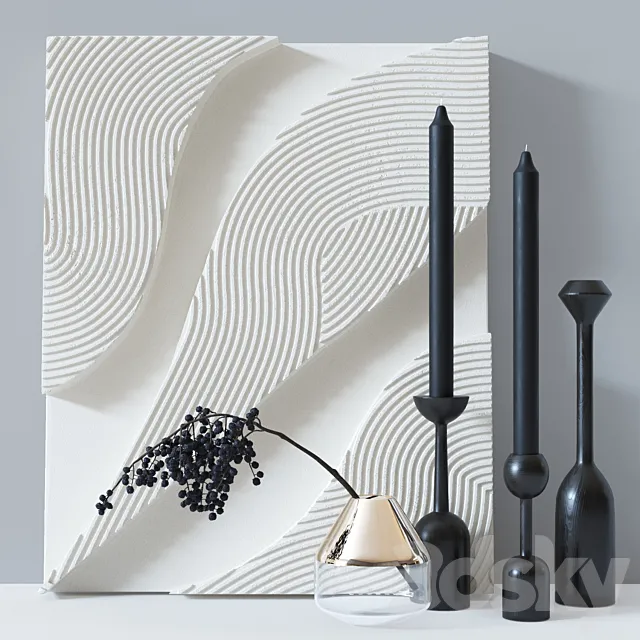 Decorative set 3DModel