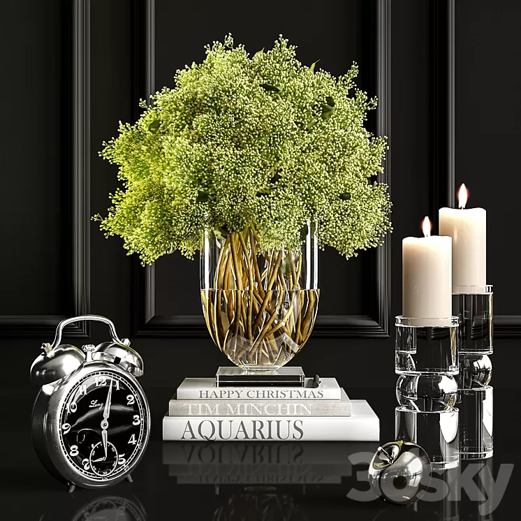 Decorative set 4 3D Model