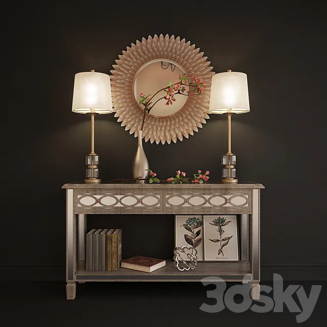 Decorative set ?4 3DModel