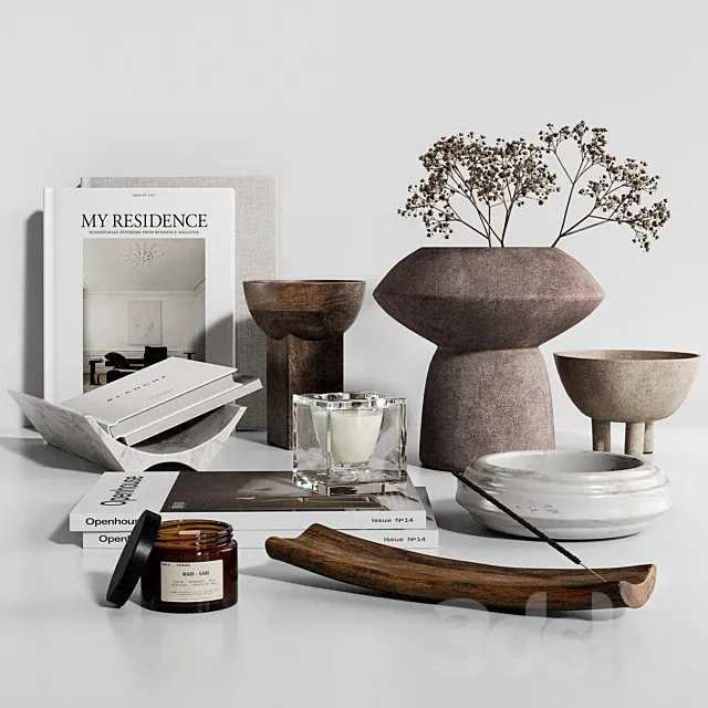 Decorative Set 41 3D Model