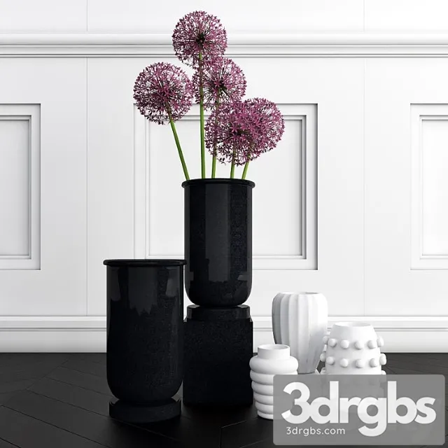Decorative Set 419 3D Model Free