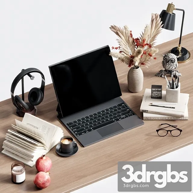 Decorative Set 43 20 3D Model Free