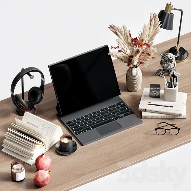 Decorative Set 43 3D Model