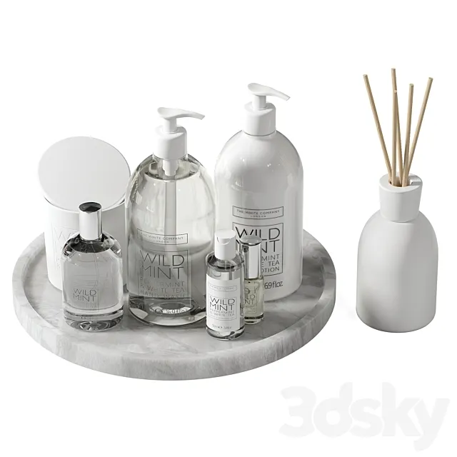 Decorative set 43 Bottles and candles Free Download