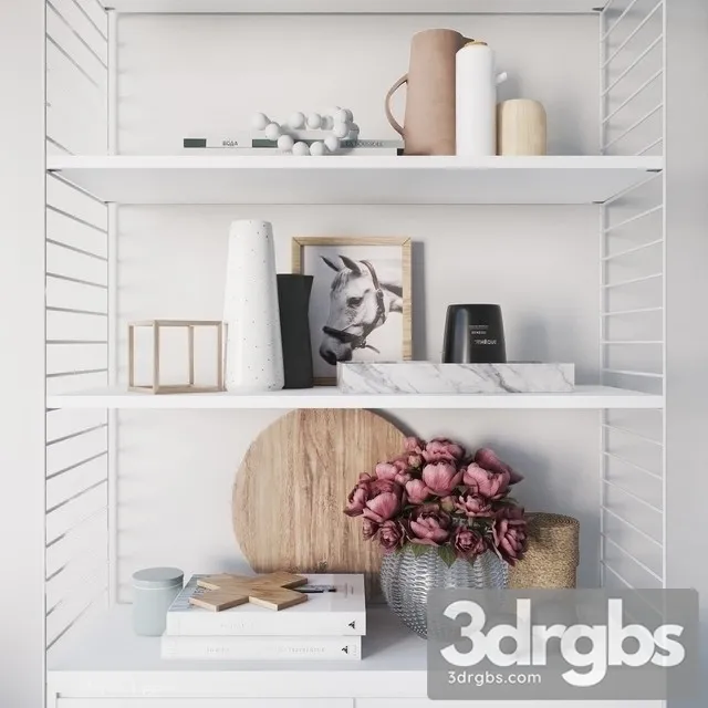 Decorative Set 44 3D Model Download
