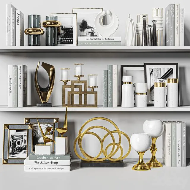 Decorative Set 46 3D Model