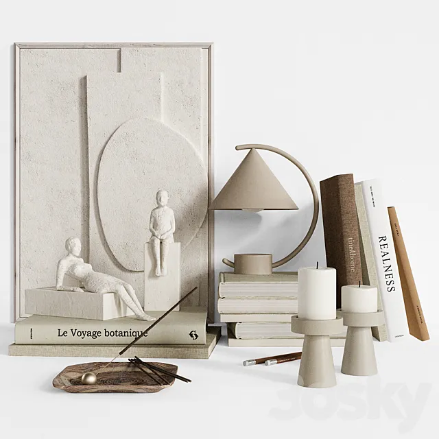 Decorative Set 47 3DModel