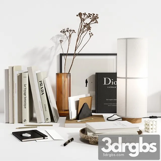 Decorative Set 48 3 3D Model Download