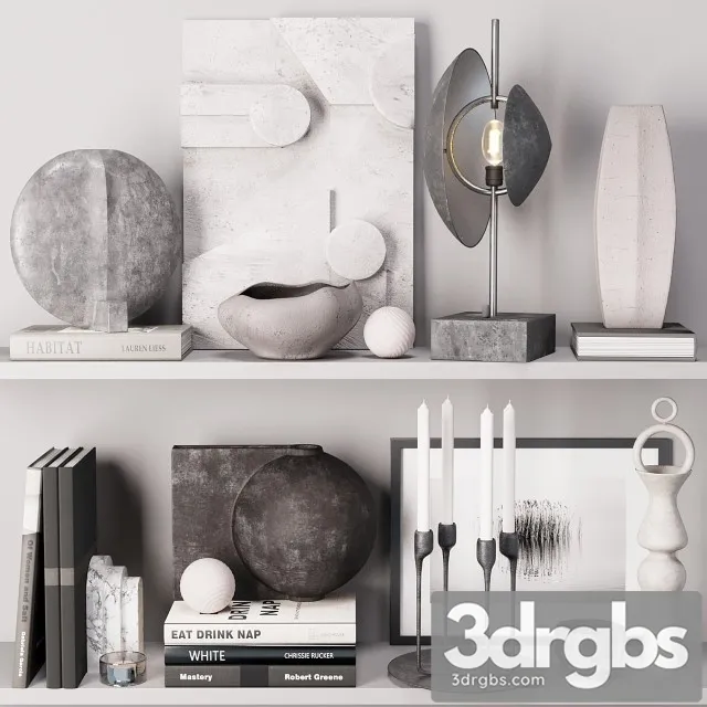 Decorative Set 5 3D Model Download