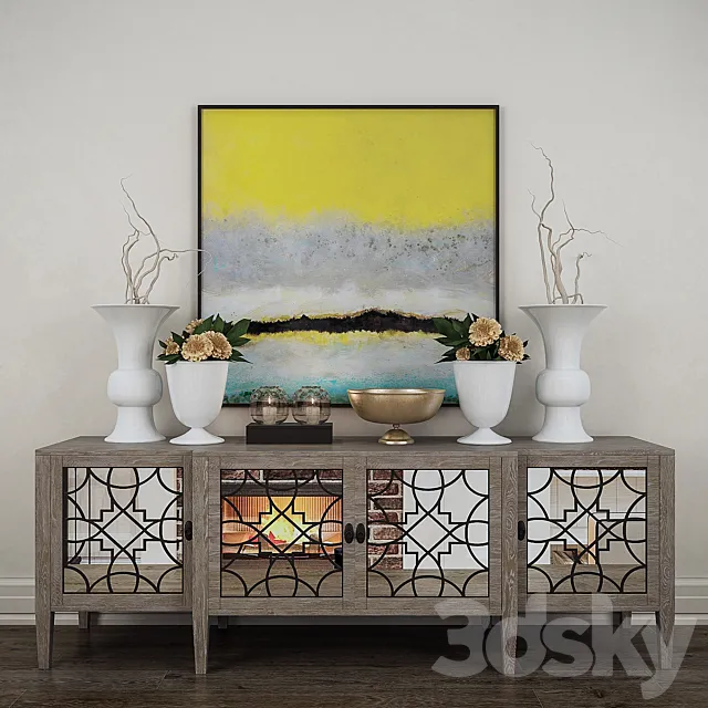 Decorative set 5 3DModel