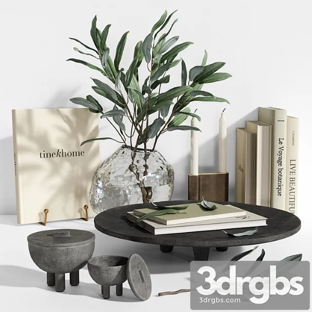 Decorative Set 50 2 3D Model Download