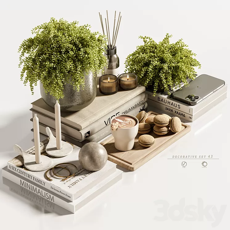 decorative set 51 3D Model