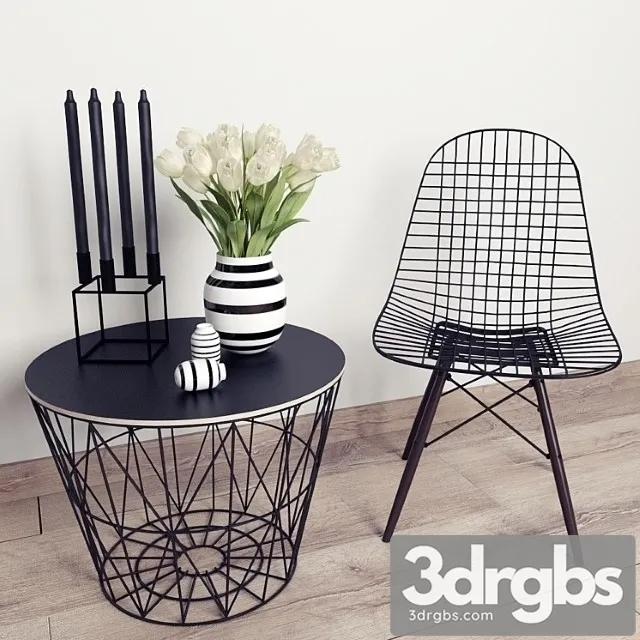 Decorative Set 513 3D Model Download