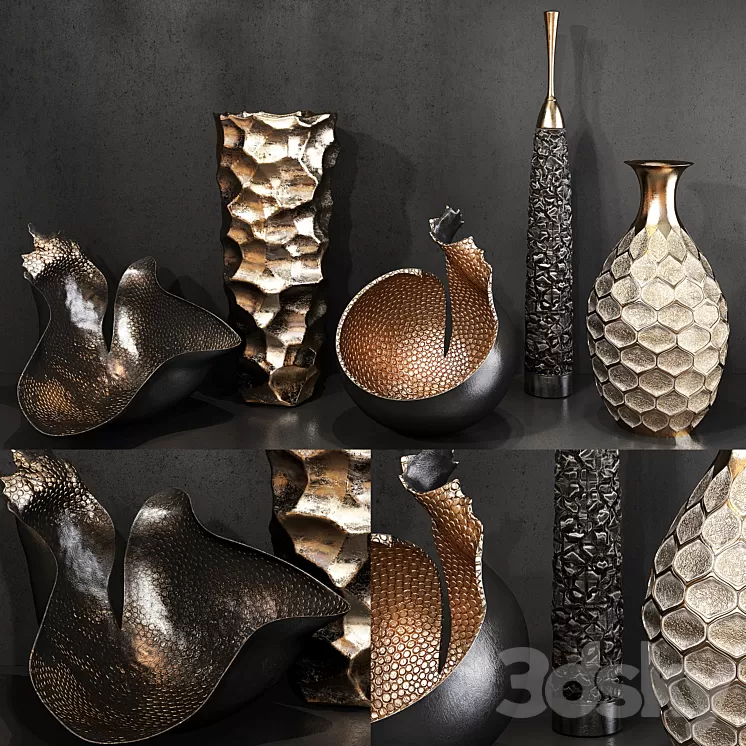 Decorative set 52 3D Model