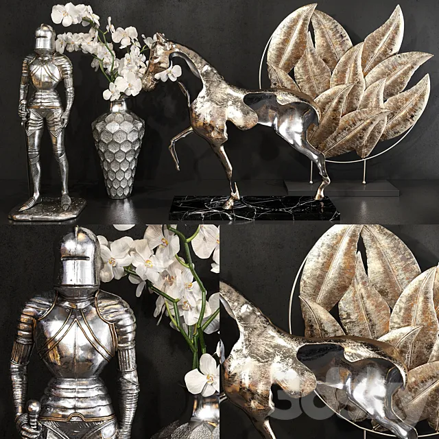 Decorative set 53 3DModel