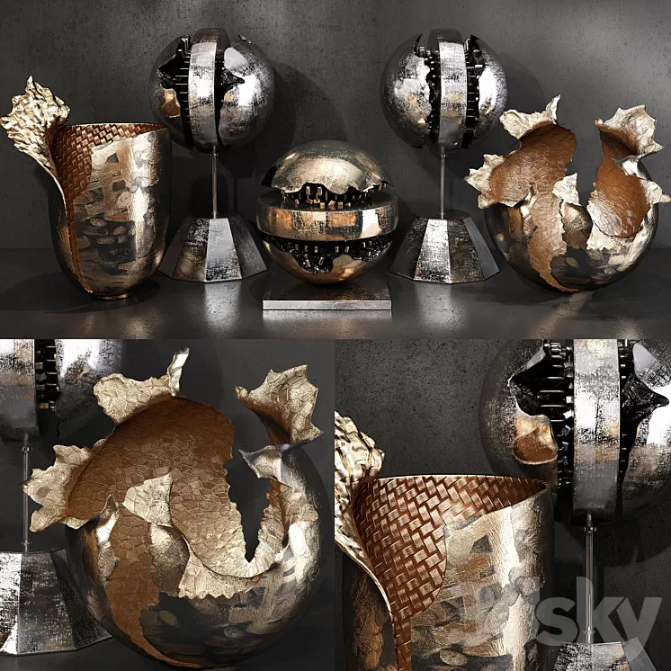 Decorative set 55 3D Model