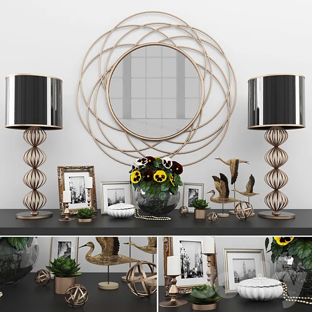 Decorative set 56 3D Model