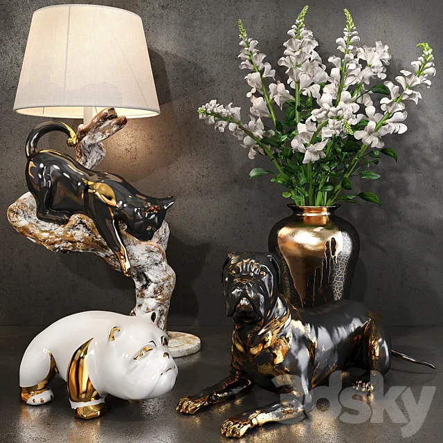 Decorative set 56 3DModel