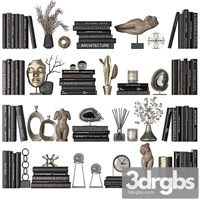Decorative set 5_2_2 3D Model Download