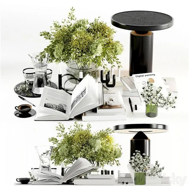 Decorative set 6 3D Model