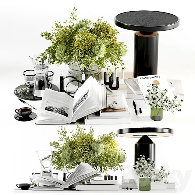 decorative set 6 3D Model