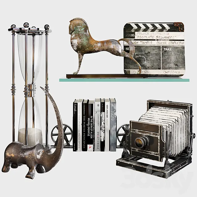 Decorative set 65 3D Model