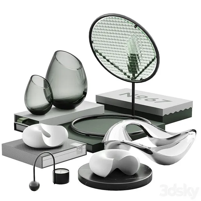 Decorative set 7 3D Model