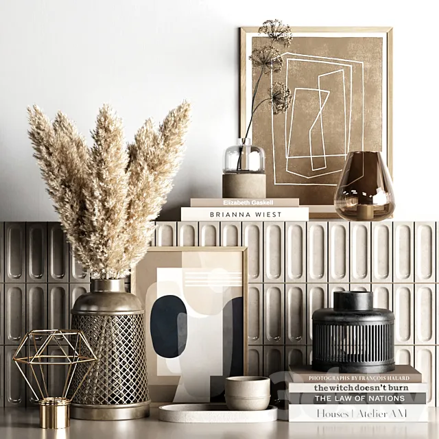 Decorative set 78 3DModel