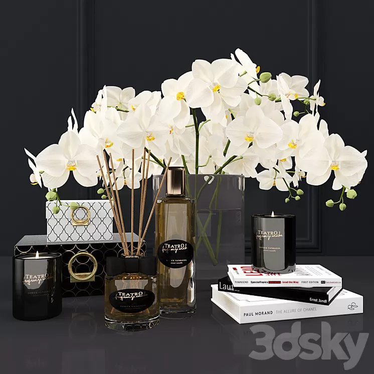 Decorative set 8 3D Model
