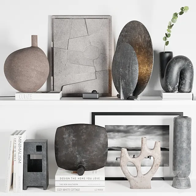 Decorative set 8 3D Model