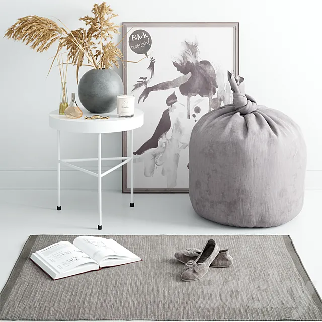 Decorative set 8 3D Model