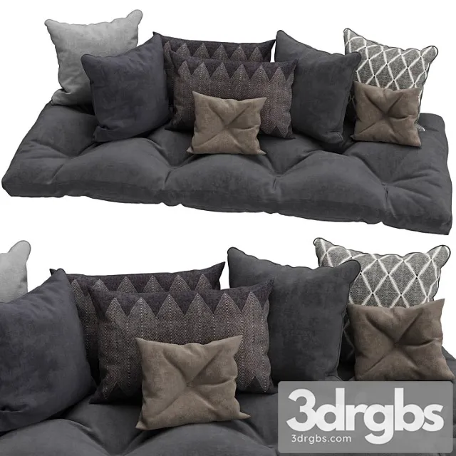 Decorative set 8 3D Model Free