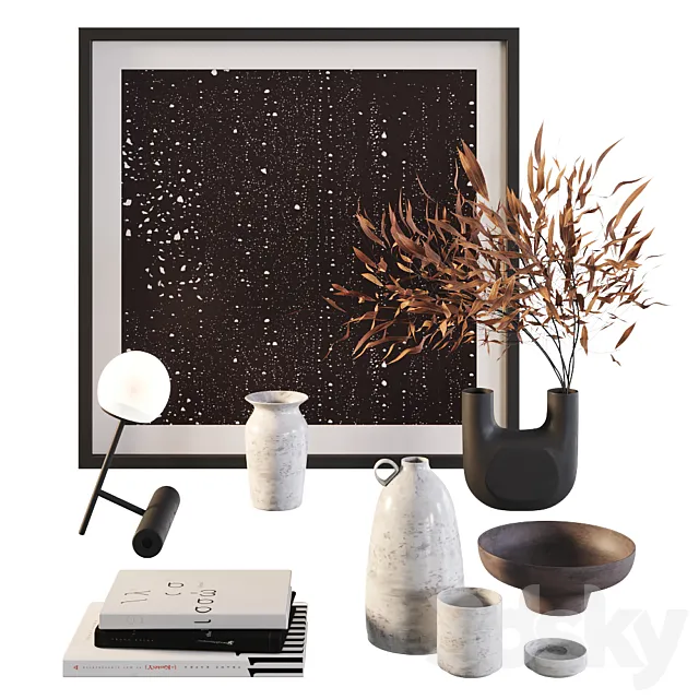 Decorative set # 8 3DModel