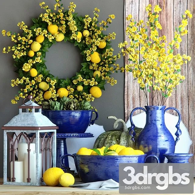 Decorative set 8_2 3D Model Download
