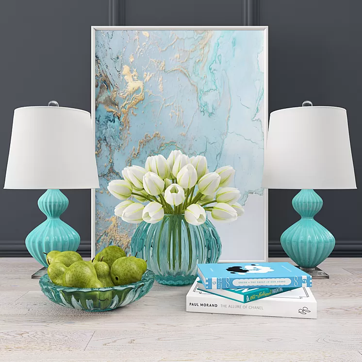 Decorative set 9 3D Model