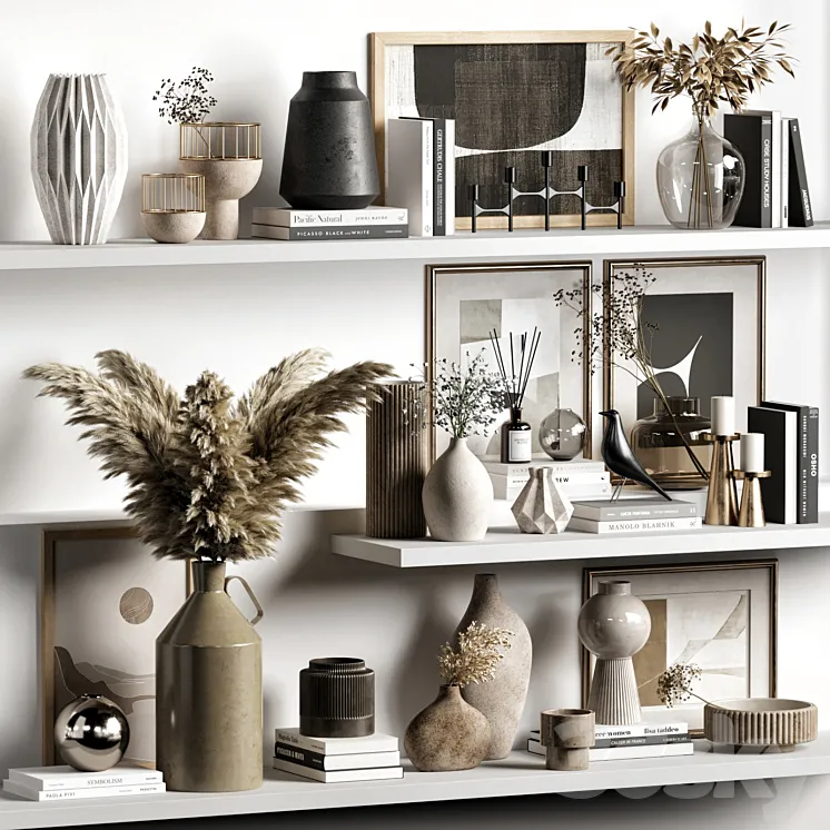 Decorative set 99 3D Model Free