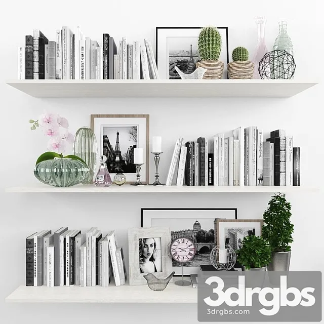 Decorative set 9_2 3D Model Download