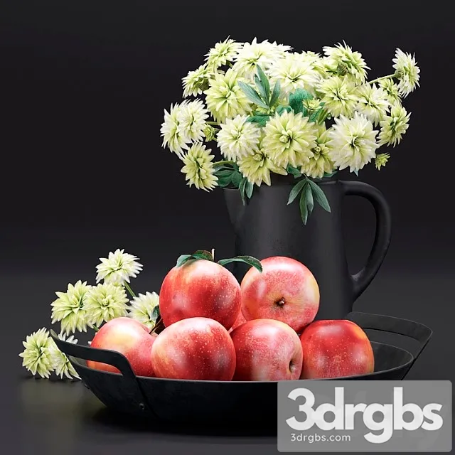 Decorative set 9_3 3D Model Download