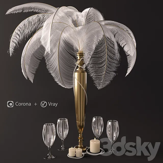 Decorative set A 3DModel