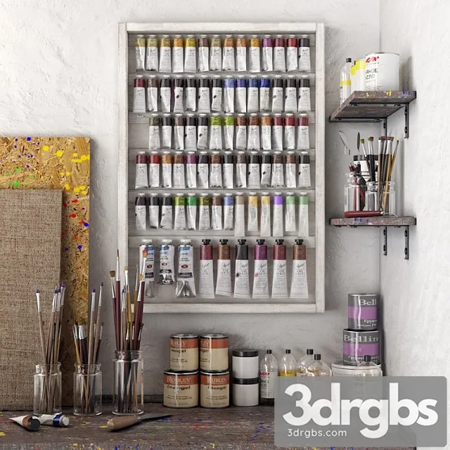 Decorative set Art workshop Free Download