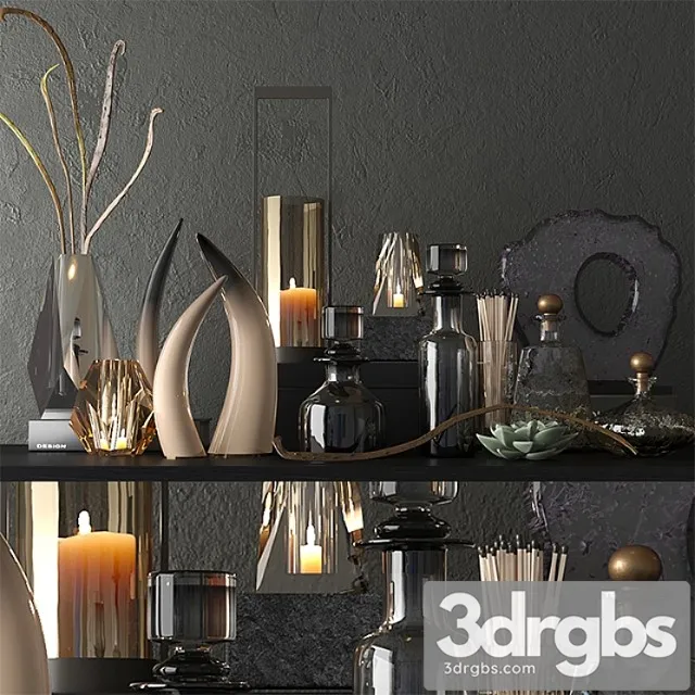 Decorative set Arteriors decorative set 3D Model Free