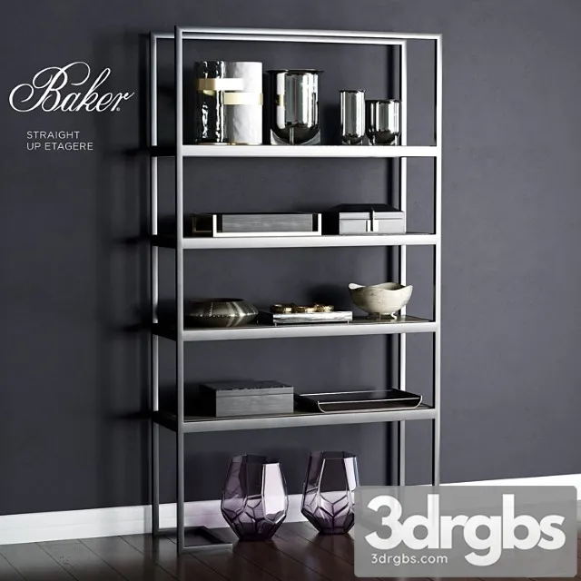 Decorative set baker furniture 2 3D Model Free