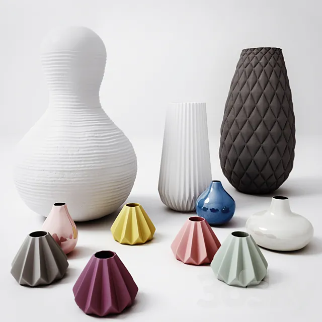 Decorative set BoConcept 3D Model